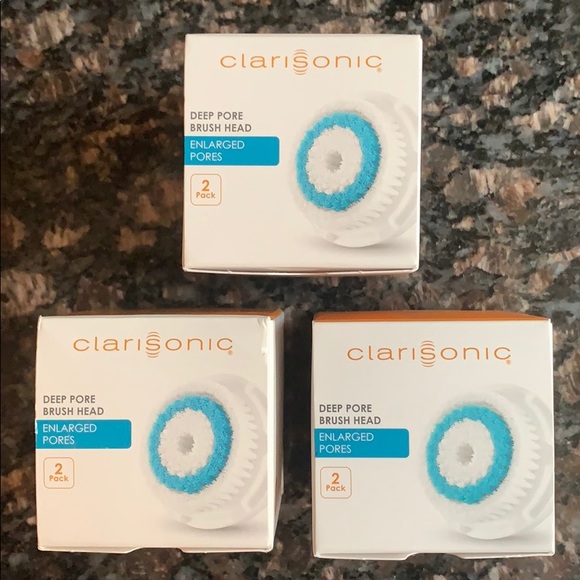 2 PACK Clarisonic Deep Pore Brush Heads - Picture 2 of 4